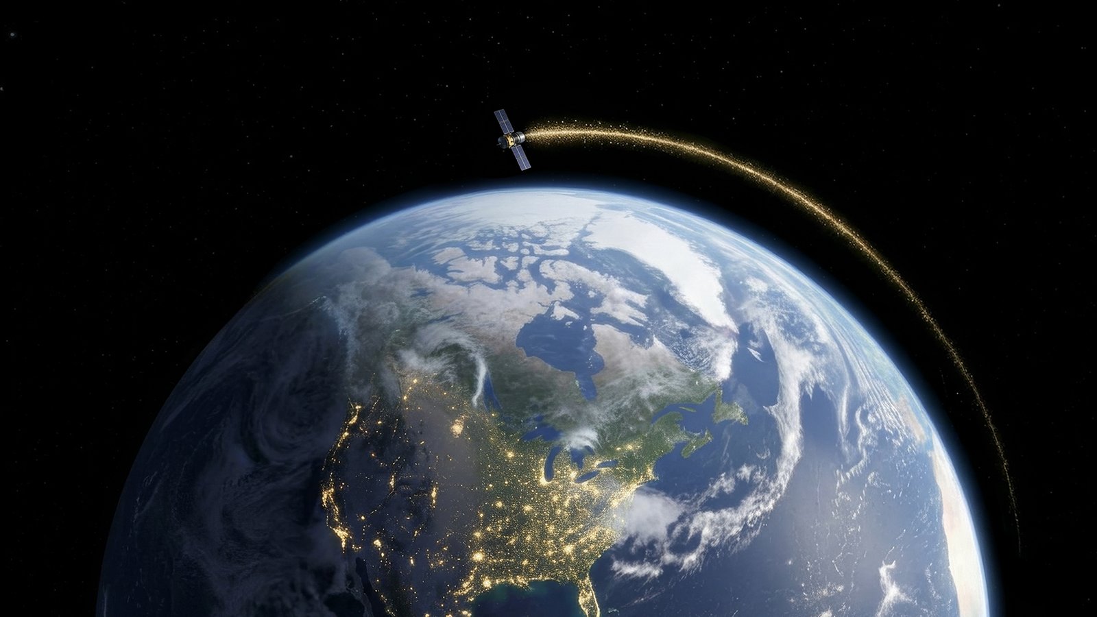 Illustration du concept NVIDIA Space Computing pour les data centers orbitaux